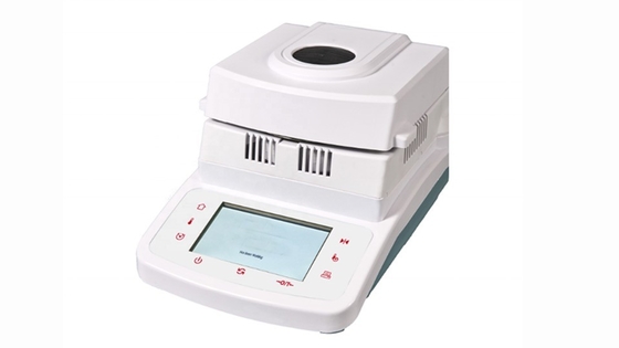 Analisador da umidade do halogênio do laboratório com o tela táctil da cor do LCD