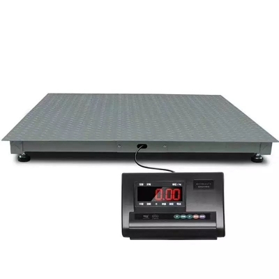 Escala eletrônica de Digitas 3 Ton Platform Weighing Scale Floor de aço inoxidável