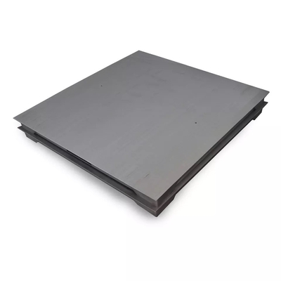 304 316 escala de aço inoxidável do assoalho da plataforma da pilha de carga IP67 das escalas OIML NTEP do assoalho