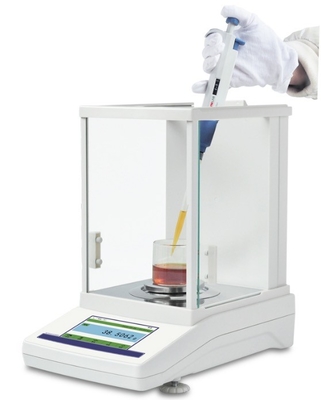 Laboratório interno automático do equilíbrio analítico 0.1mg da precisão da calibração