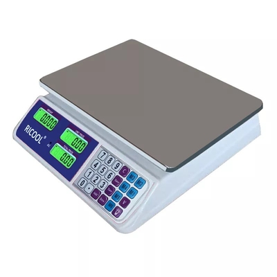30KG que pesa a porta de série de uma comunicação da escala RS232 do equilíbrio eletrônico
